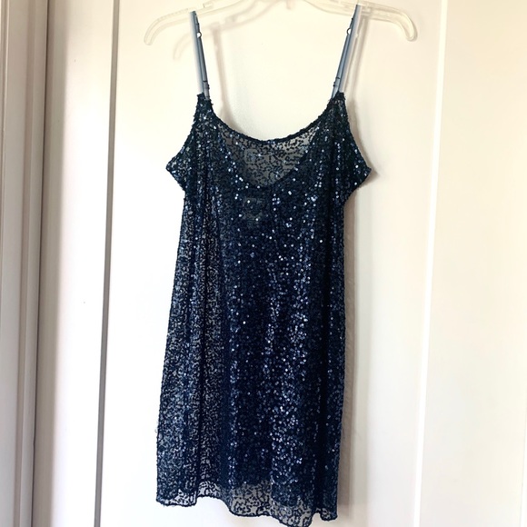 blue dress for baby girl Vintage Slip Mini Dress main image 0